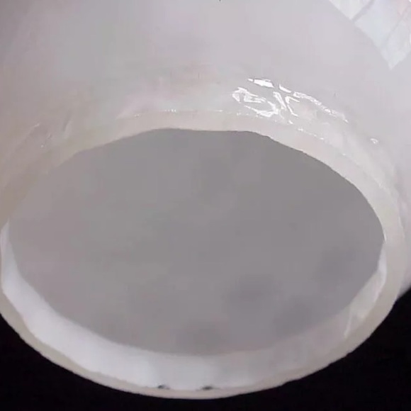 MURANO ITALY LAMP VETRARTI CASED GLASS WHITE GLOBE SHADE HOLLYWOOD REGENCY 3-WAY - Picture 3 of 11